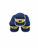 Taleka05' NAVY BLUE & YELLOW